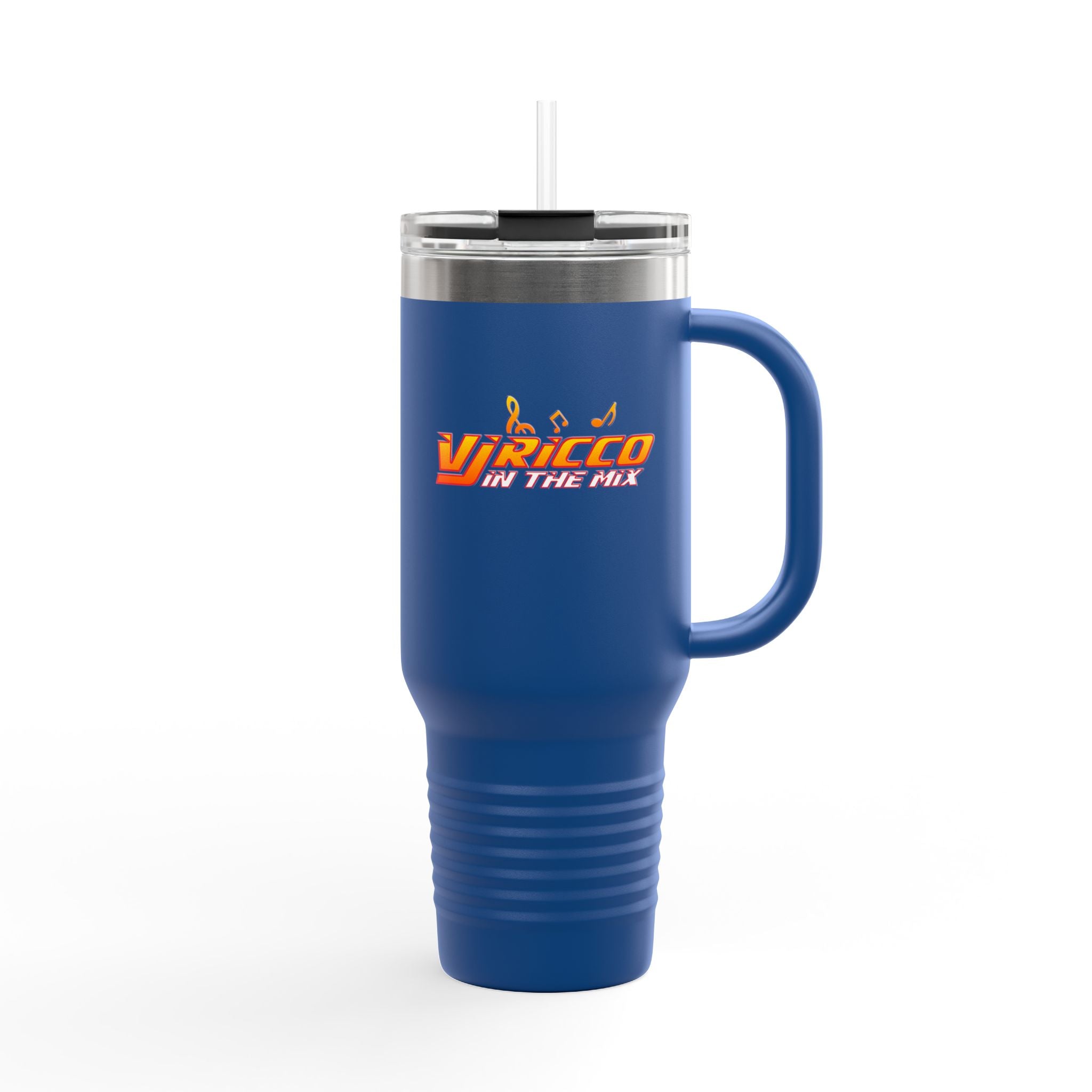 "VJ Ricco"🎤 Insulated Travel Mug - 40oz | Perfect for Music Lovers & On-the-Go Refreshments